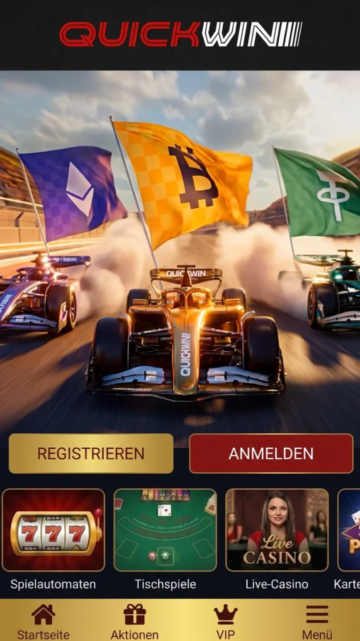 Quickwin Casino mobile app
